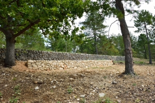 Mur en Pierres seches de Provence